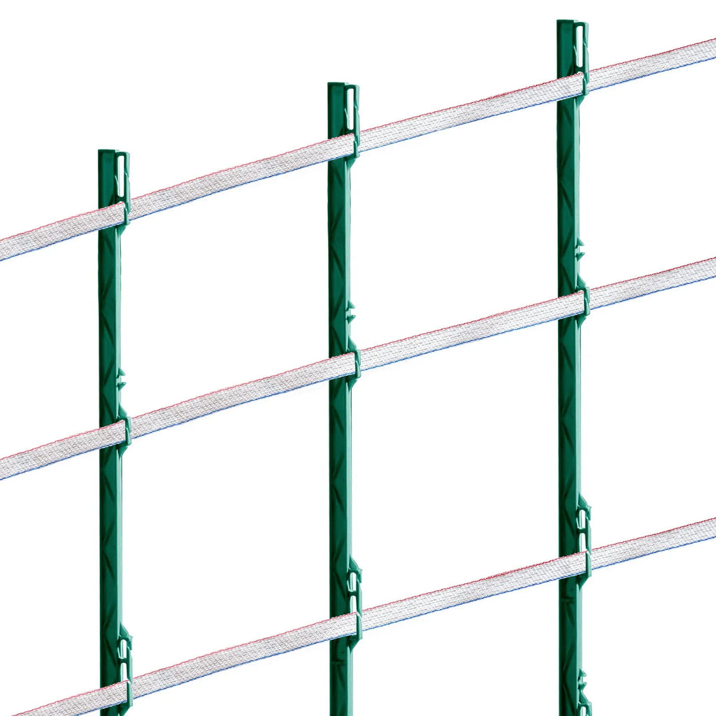 1640Ft 500M Electric Fence Tape Fencing Polytape Horse Cattle Livestock