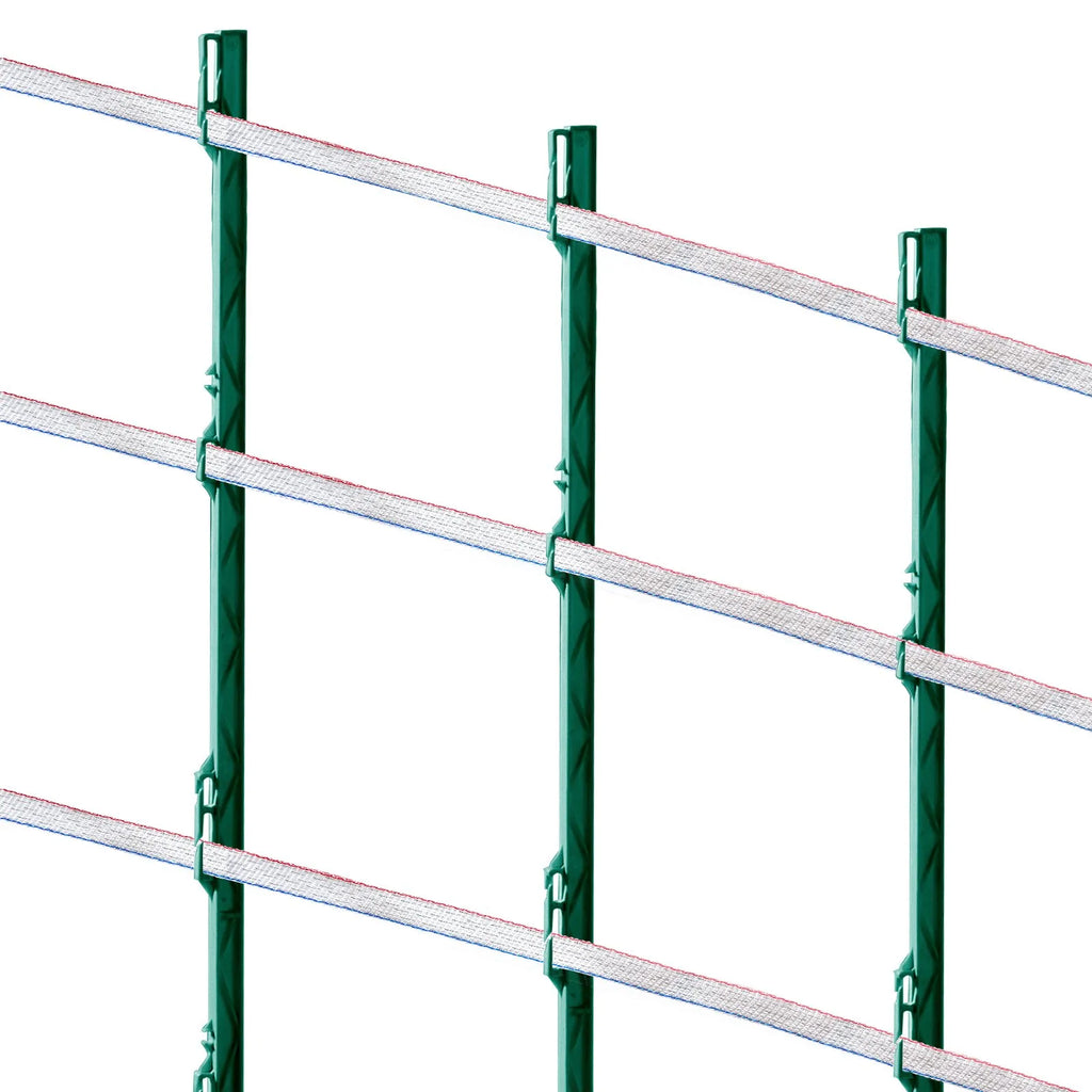 1640Ft 500M Electric Fence Tape Fencing Polytape Horse Cattle Livestock