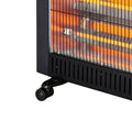 2200W Quartz Radiant Heater - Black