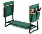 Garden Kneeler and Seat 6" Wide Pad 330lbs Capacity Folding Garden Stool