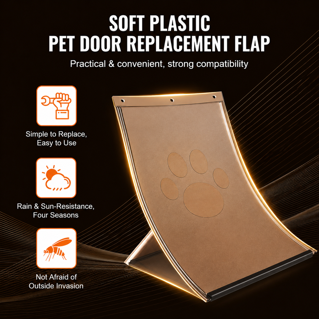 Pet Door Replacement Flap 20.96 x 31.12 cm Compatible with Pet Door