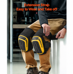 Knee Pads for Work Extended Construction Knee Pads Anti-Slip Foam Cushion