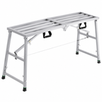 Work Platform Adjustable Height Portable Scaffolding Platform 360 kg Load