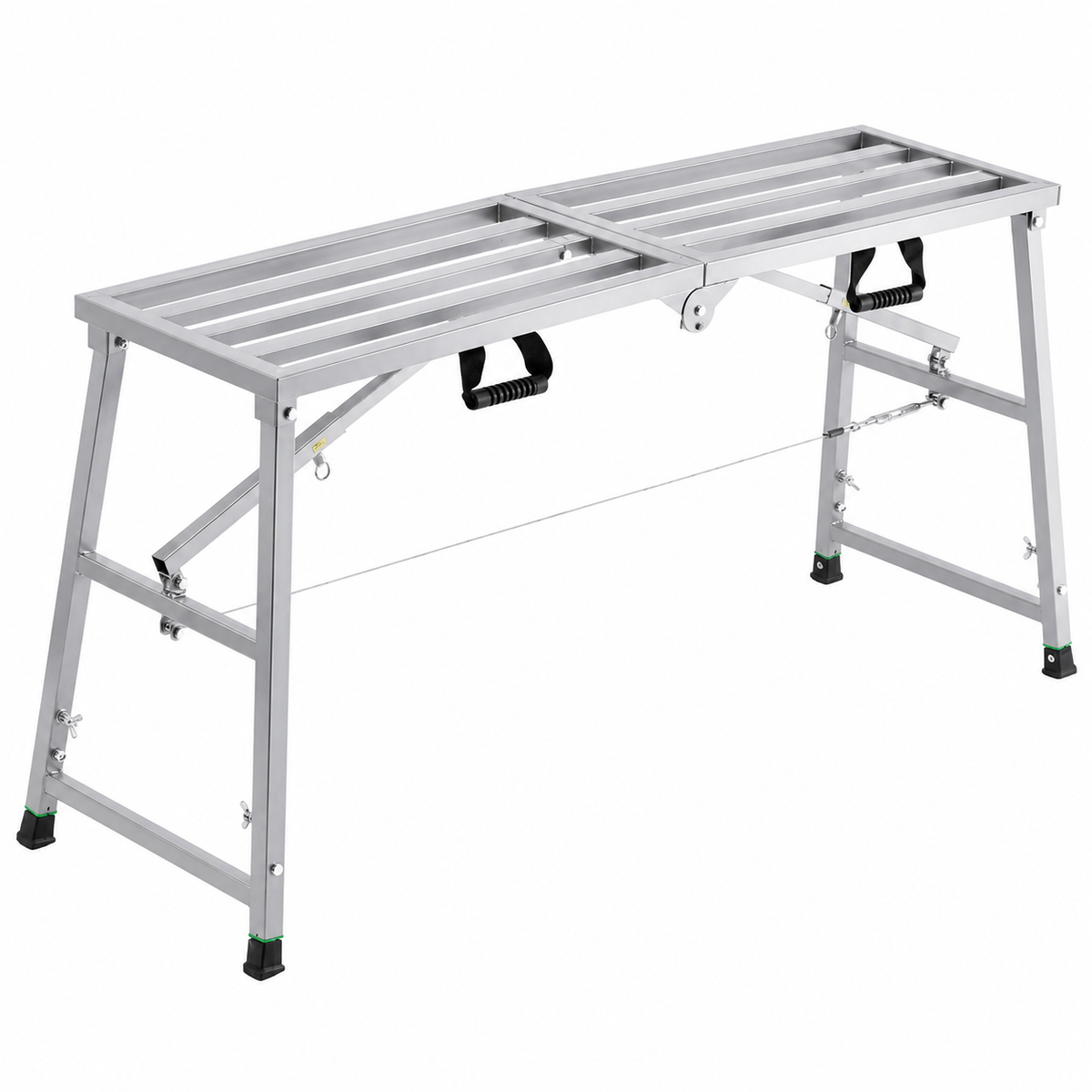 Work Platform Adjustable Height Portable Scaffolding Platform 360 kg Load