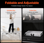 Work Platform Adjustable Height Portable Scaffolding Platform 360 kg Load