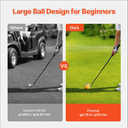 Backyard Golf Game 9 Hole Portable Bucket Golf Game for Kids and Adults