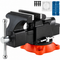 127 mm Bench Vise Multipurpose Heavy Duty Ductile Iron Swivel Locking Base