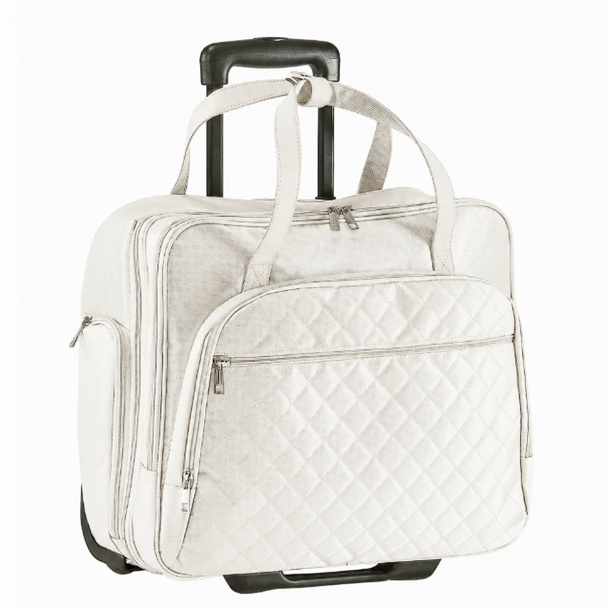 Rolling Laptop Bag 39.62 cm Wheeled Computer Bag for Travel Women Men