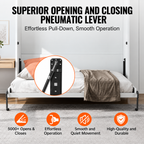 Murphy Bed Kit Full Size Vertical Deluxe DIY Wall Bed Hardware Folding