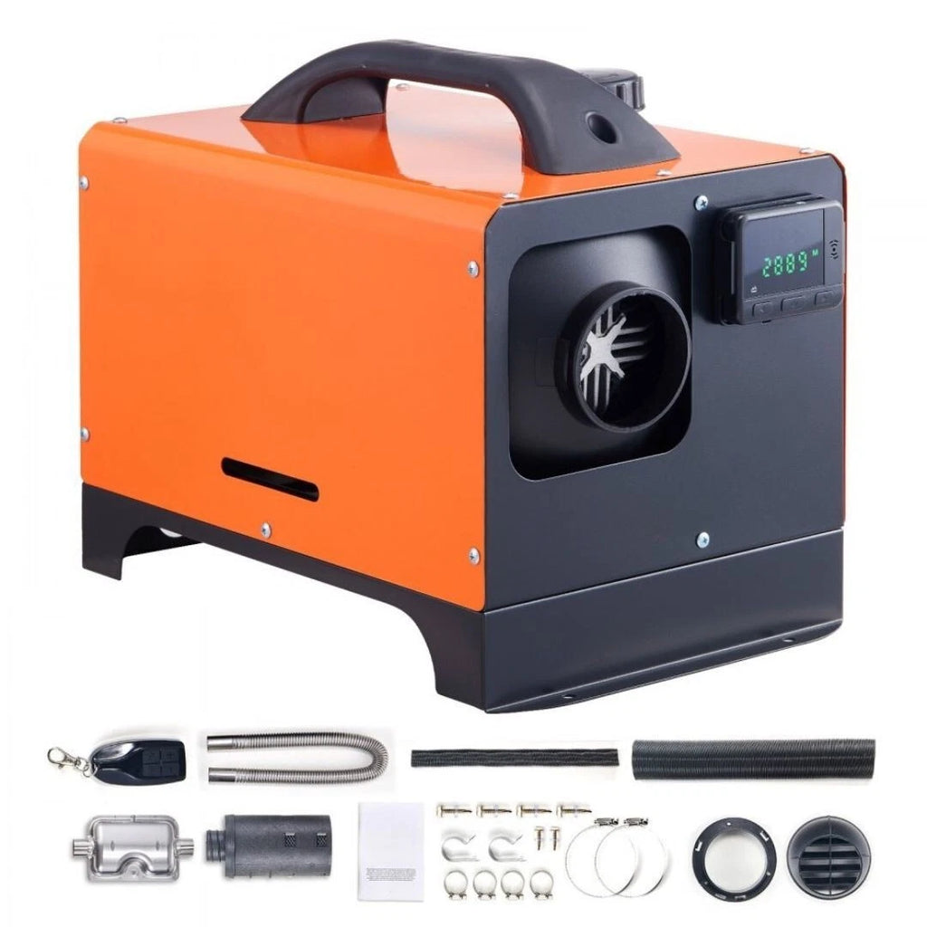 Diesel Air Heater, 12V 8KW All-on-one Diesel Heater with Remote Control