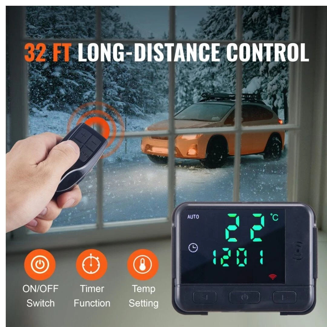 Diesel Air Heater, 12V 8KW All-on-one Diesel Heater with Remote Control