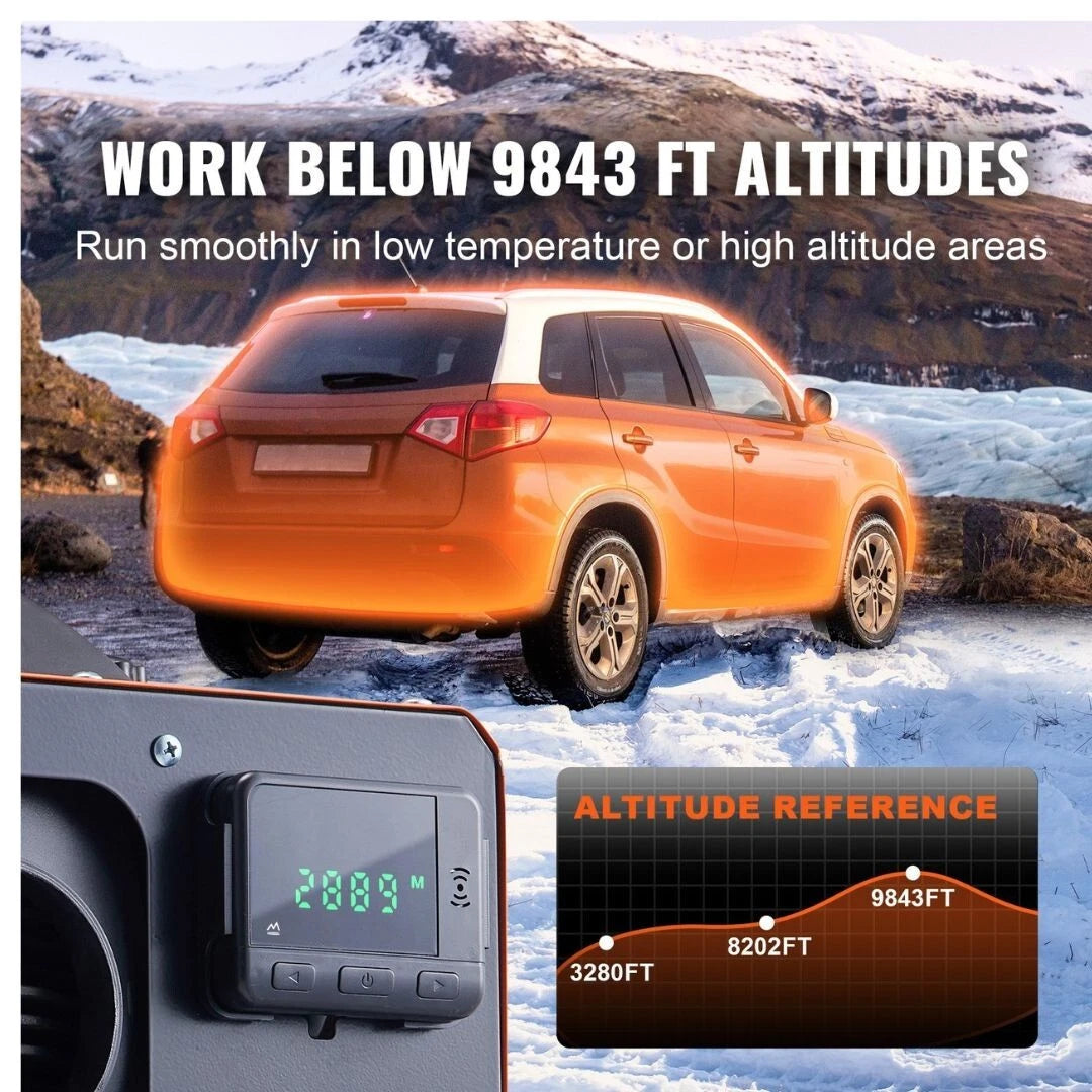 Diesel Air Heater, 12V 8KW All-on-one Diesel Heater with Remote Control