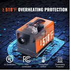 Diesel Air Heater, 12V 8KW All-on-one Diesel Heater with Remote Control