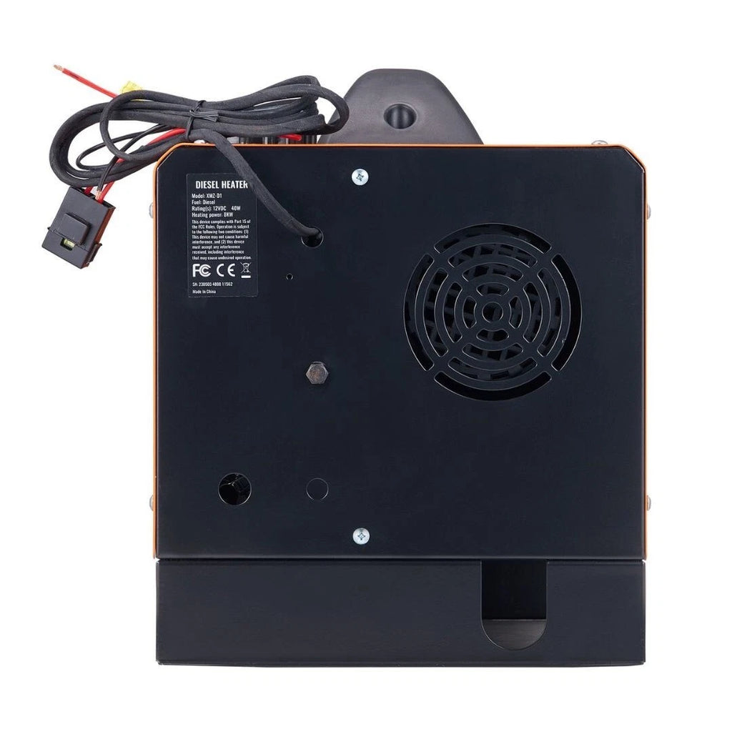 Diesel Air Heater, 12V 8KW All-on-one Diesel Heater with Remote Control