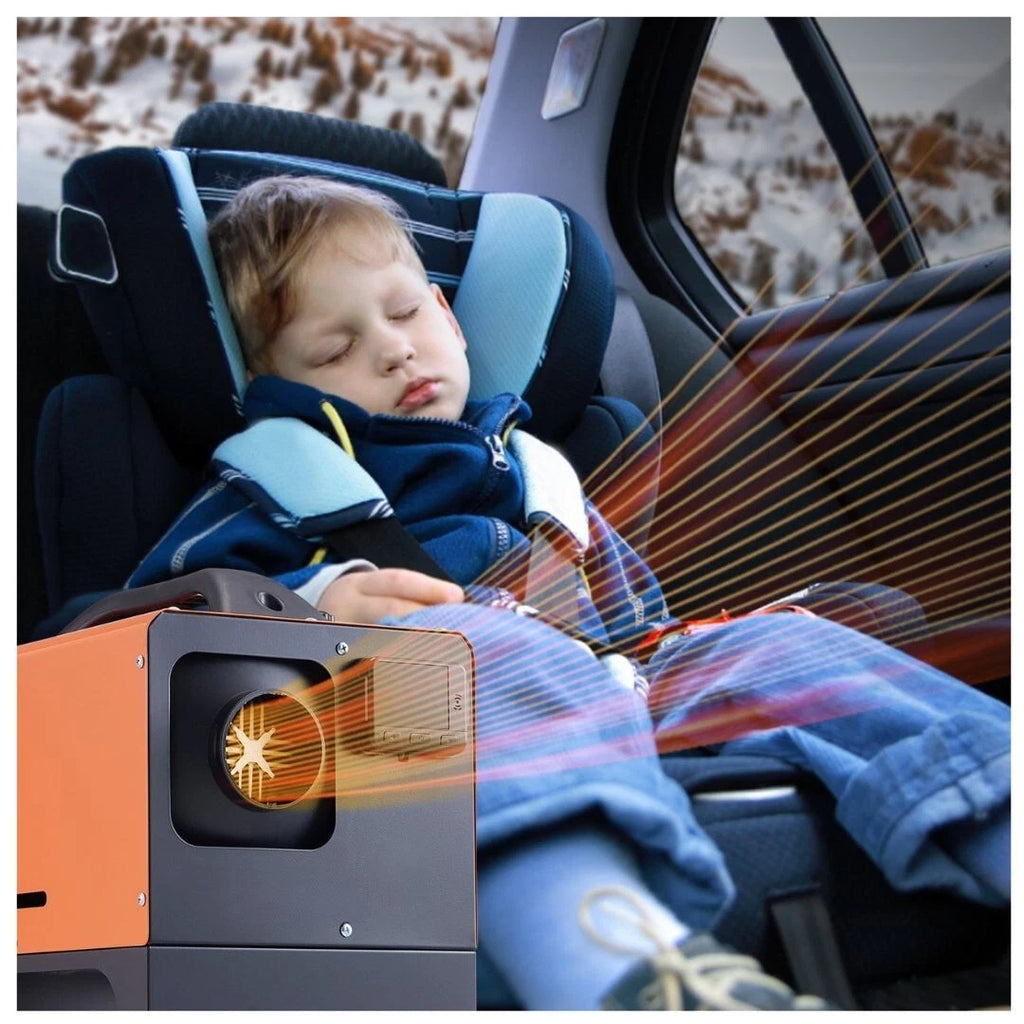 Diesel Air Heater, 12V 8KW All-on-one Diesel Heater with Remote Control