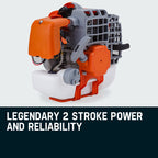 Commercial 2-Stroke Engine for Post Hole Digger with Maxi-Flex Housing