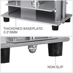Steel Bookbinding Press Machine with 12" x 8.7" Area for A4 Paper