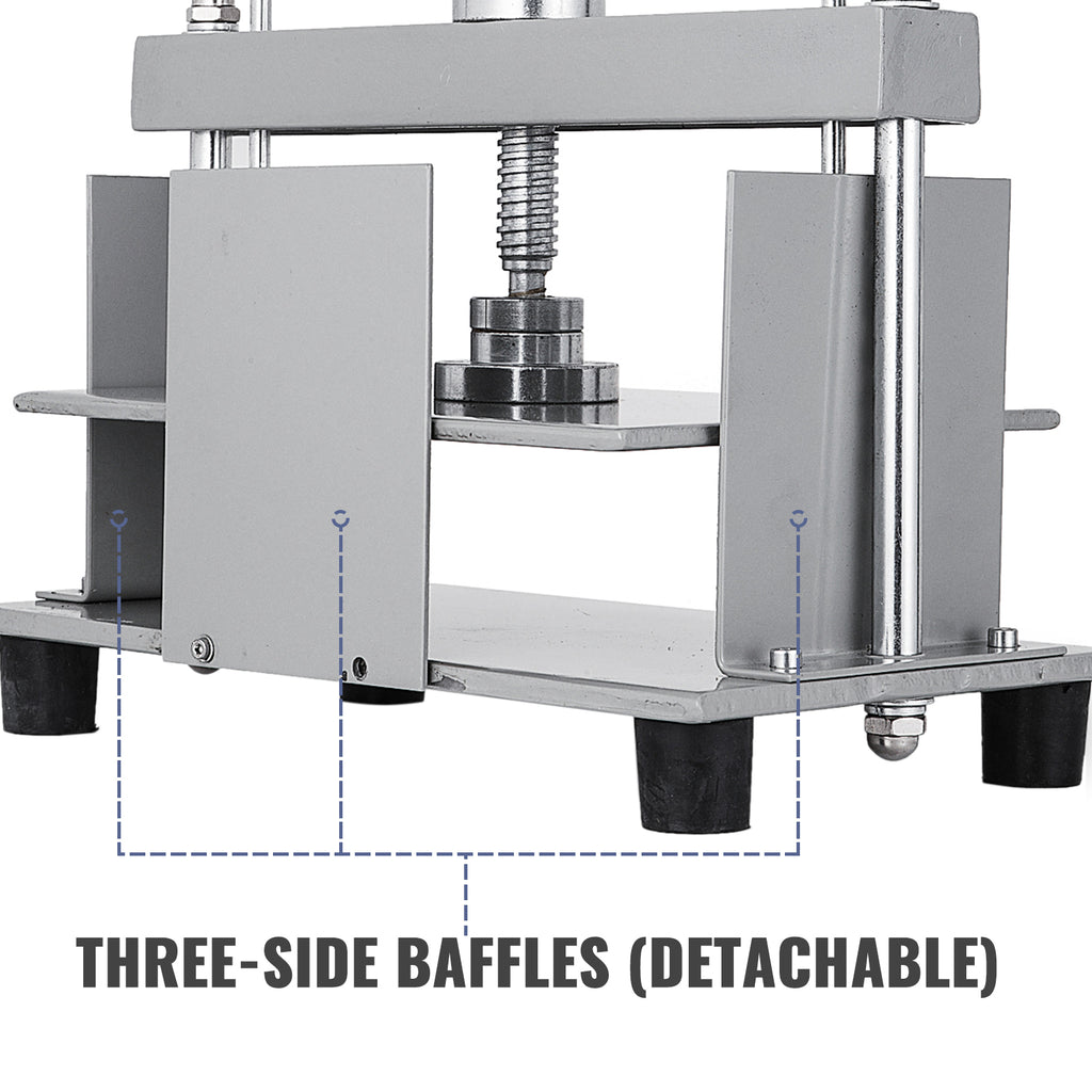 Steel Bookbinding Press Machine with 12" x 8.7" Area for A4 Paper