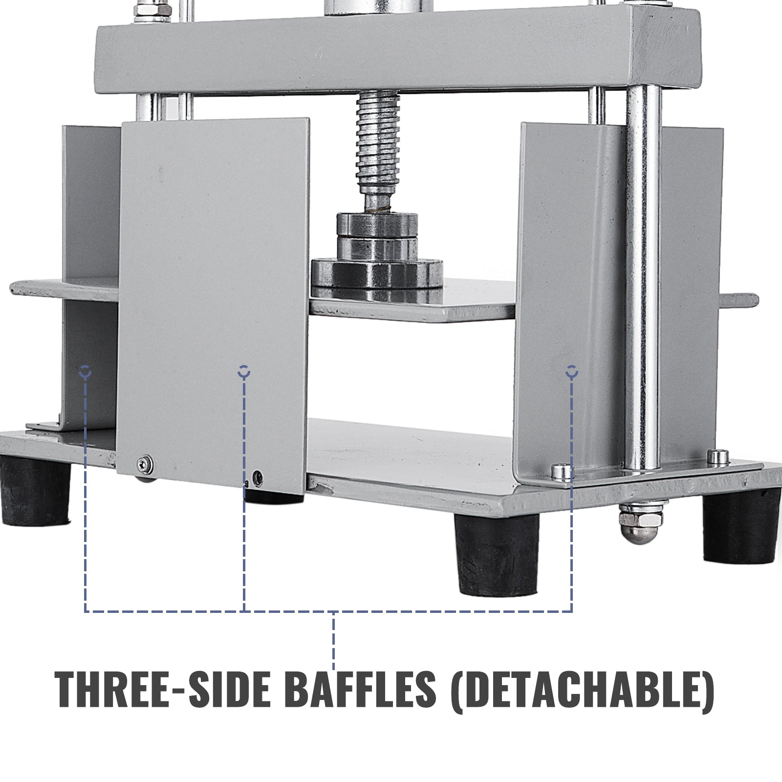 Steel Bookbinding Press Machine with 12" x 8.7" Area for A4 Paper