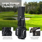 Golf Club Bag with 14 Way Top Dividers for Men and Women-Grey