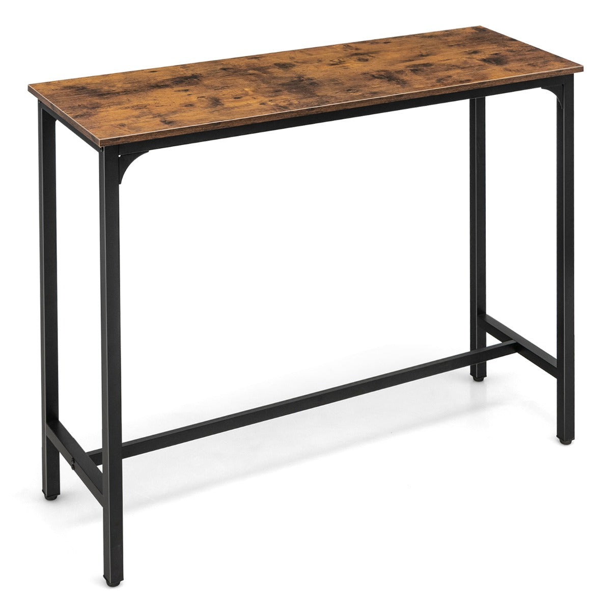 120 x 40 cm Industrial High Bar Table for Kitchen & Cafe & Pub