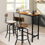 120 x 40 cm Industrial High Bar Table for Kitchen & Cafe & Pub