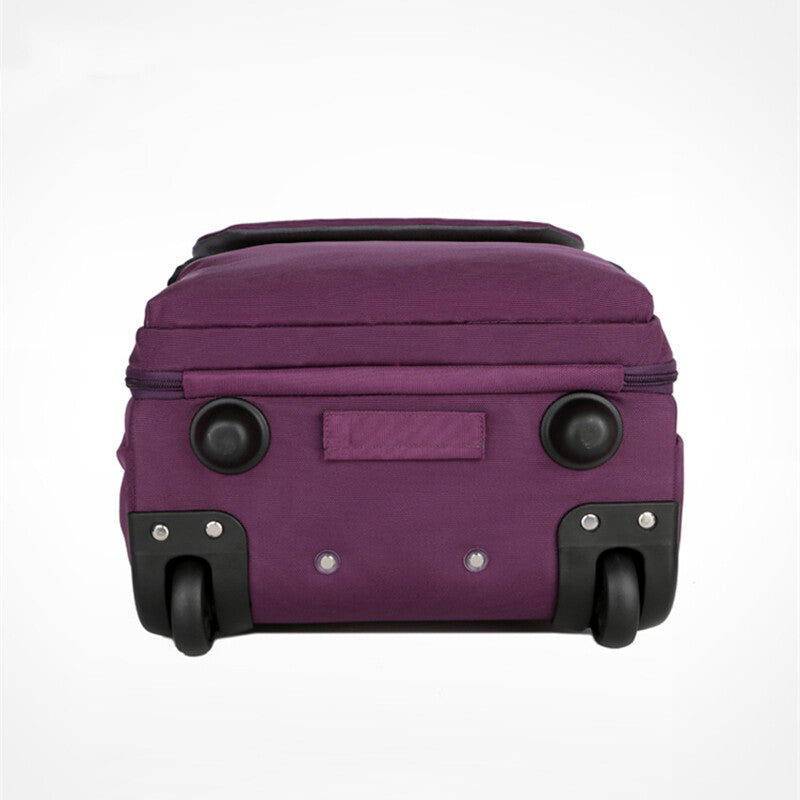 19'' Wheeled Rolling Backpack for Men Women Business Laptop Travel Bag AU