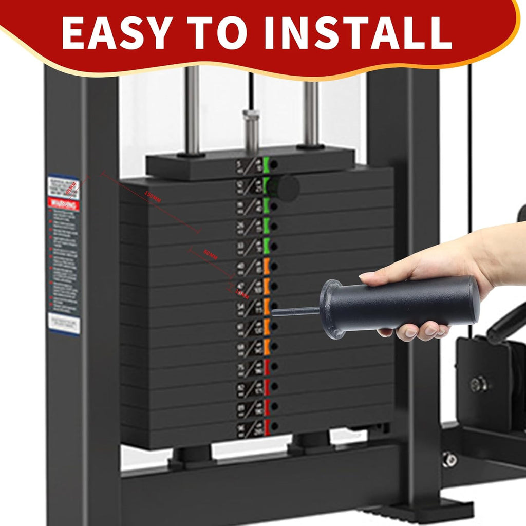 Weight Stack Pin Gym Equipment Weight Loading Extender Pin for Cable Machine