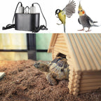 Reptile Lamp Double Dome UVB Light Head For Turtle Lizard with Separate Switches