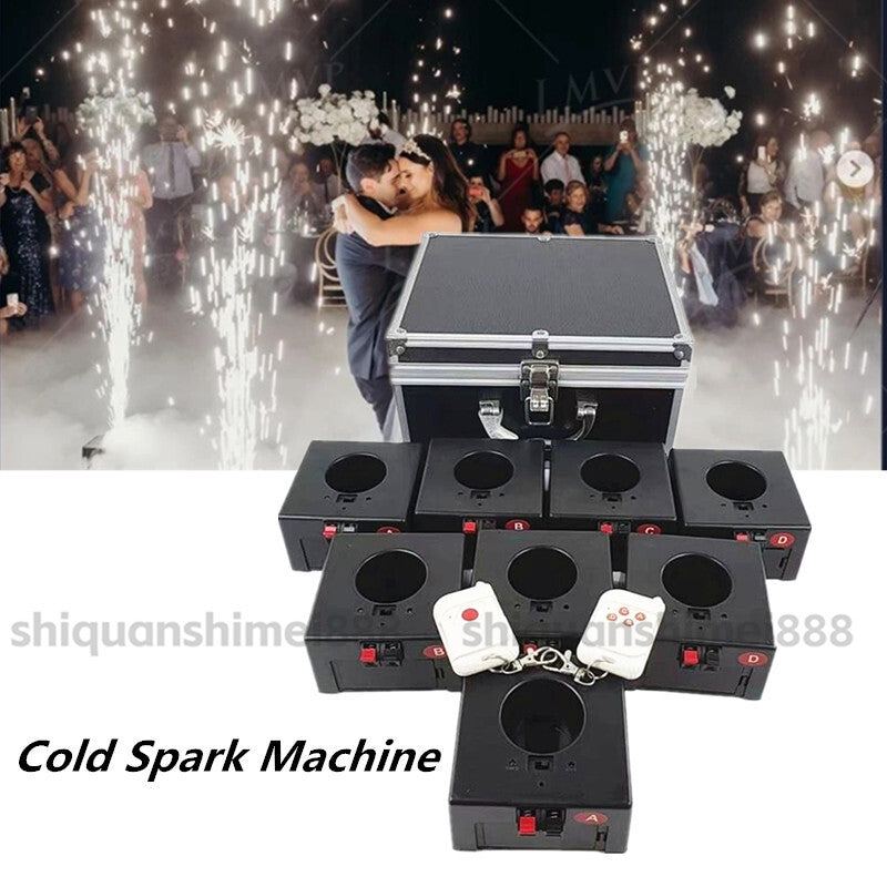Cold Spark Machine Wedding Stage Effect DJ Disco Party Remote Control DMX