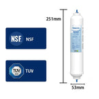 3Pack 10"x2" T33 Inline Post Carbon Water Filter Cartridges 1/4" Quick Connect