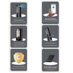 Premium Digital Smart Door Lock 3D Face Fingerprint Code WIFI APP + Lock/Striker