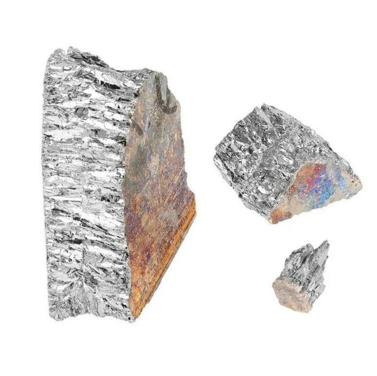 1000g Bismuth Metal Ingot Chunk 99.99% Pure Crystals Geodes For Bismuth Crystals