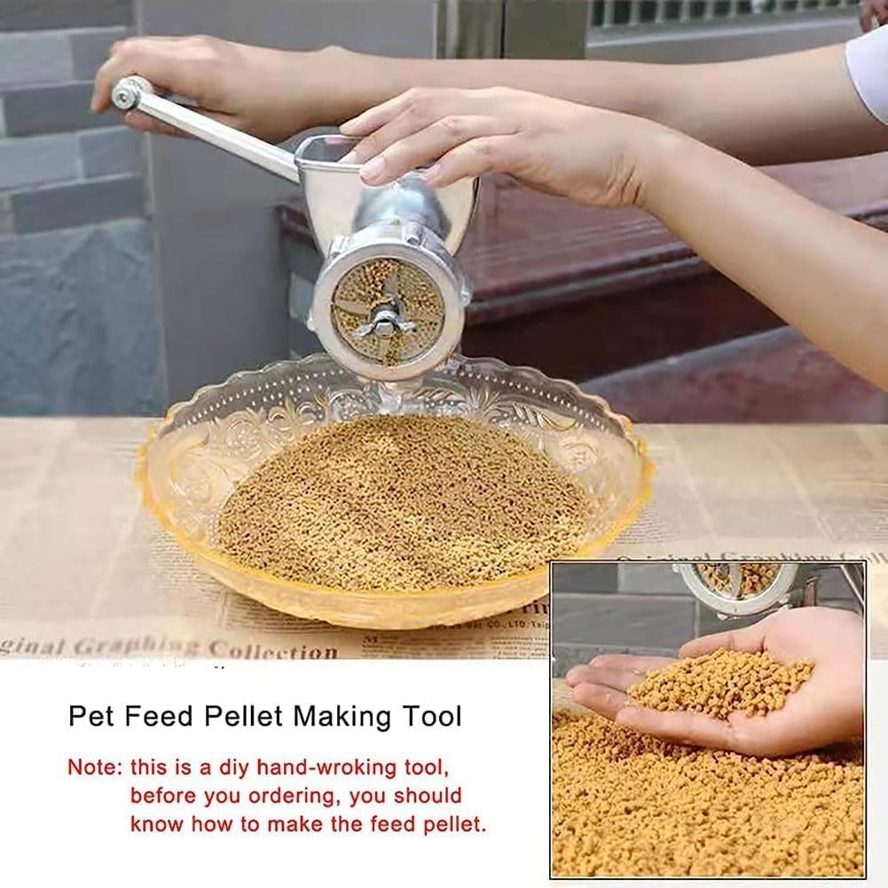 Cat Food Rabbit Bird Food Feed Pellet Making Machine Manual Pelletizer