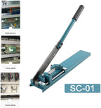 PVC Cable Trunking Cutter Open Slot Wiring Raceway Duct Cover Cutting Machine AU