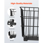 Heavy Duty Rear Basket for Mobility Scooters - 22 lbs Capacity, Easy Install