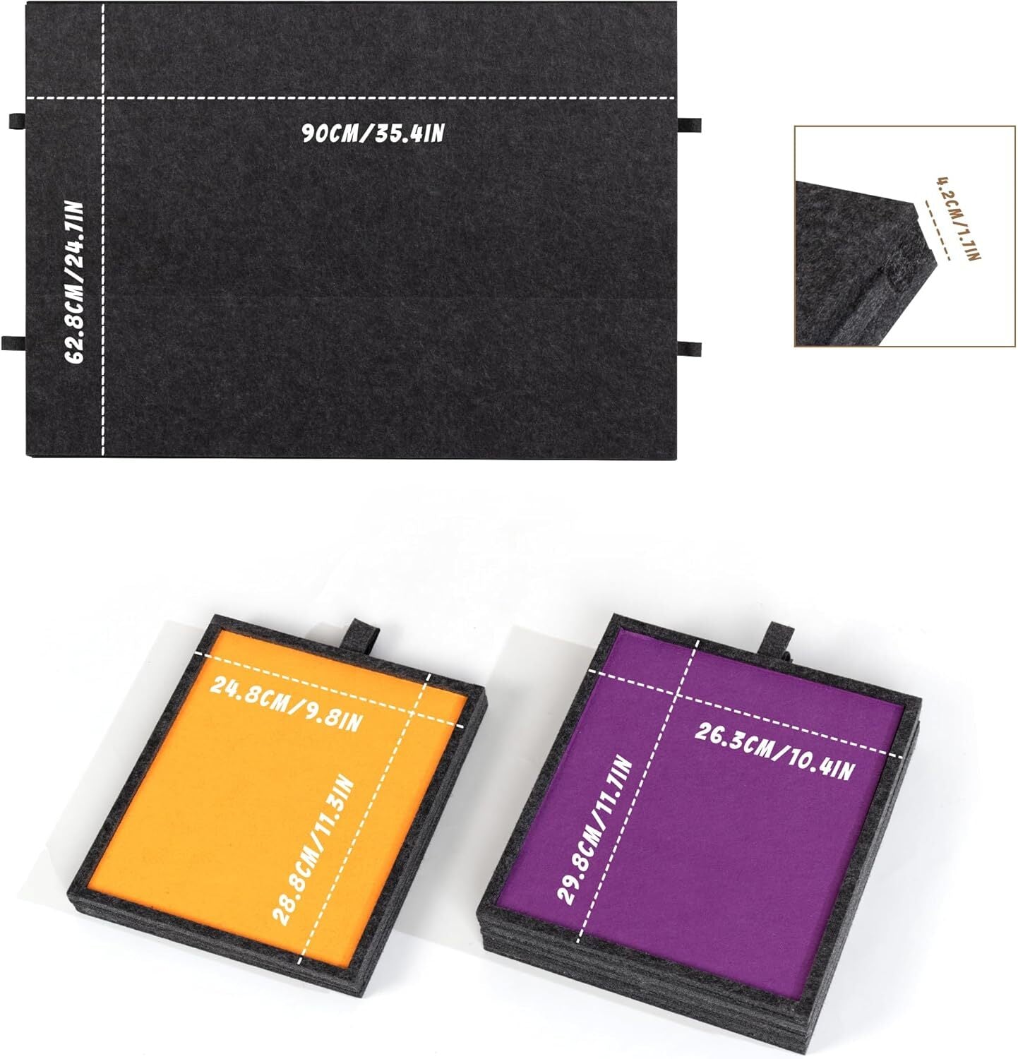 1500 PC Tilting Puzzle Board with 2-in-1 Designed Stand Cover Felt Mat Plateau