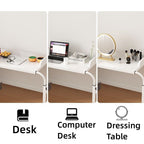 1.4m Movable Overbed Laptop Desk Stretchable Hospital Patient Cross Bed Table