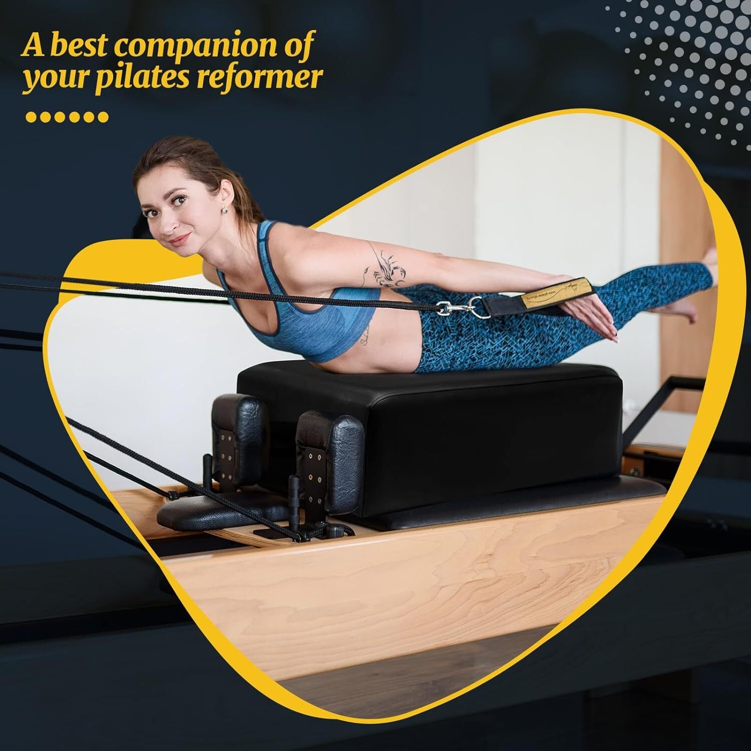 Leather Pilates Sitting Box for Home Pilates Reformer Pilates Bed Accessories
