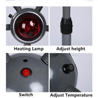 5 Head Infrared Light Heat Therapy Processor Perming Dyeing Hair Heater Lamp