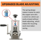 Wire Stripping Machine 1.25-38mm Portable Cable Stripper Wire Machine Tool AU