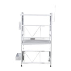 3Tier Microwave Oven Rack Expandable Stand Kitchen Utensils Tableware Storage