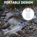 1.3m/50" Folding Aluminum Alloy Sluice Box Fossicking Prospecting Gold and Gems