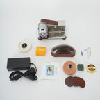 Electric Mini Belt Sander Knife Sharpener Speed Control Small Grinder Machine AU