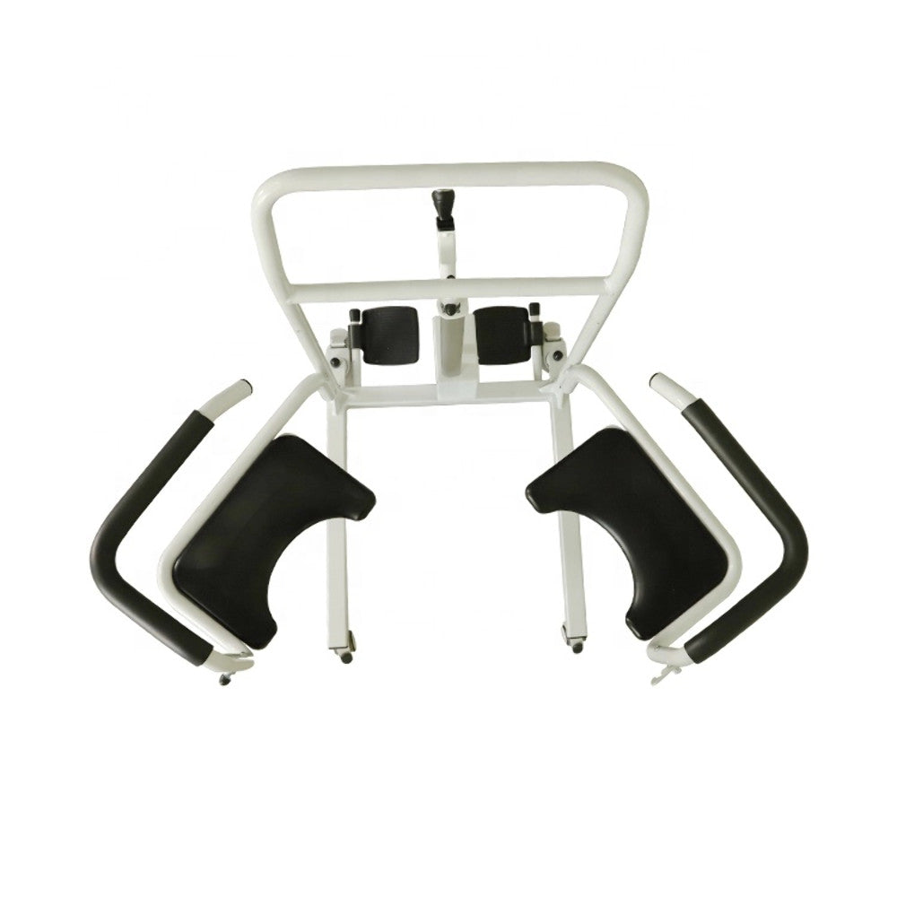 Transfer Lift Chair for Elderly Height Adjustable Electric Wheelchair 180° Split