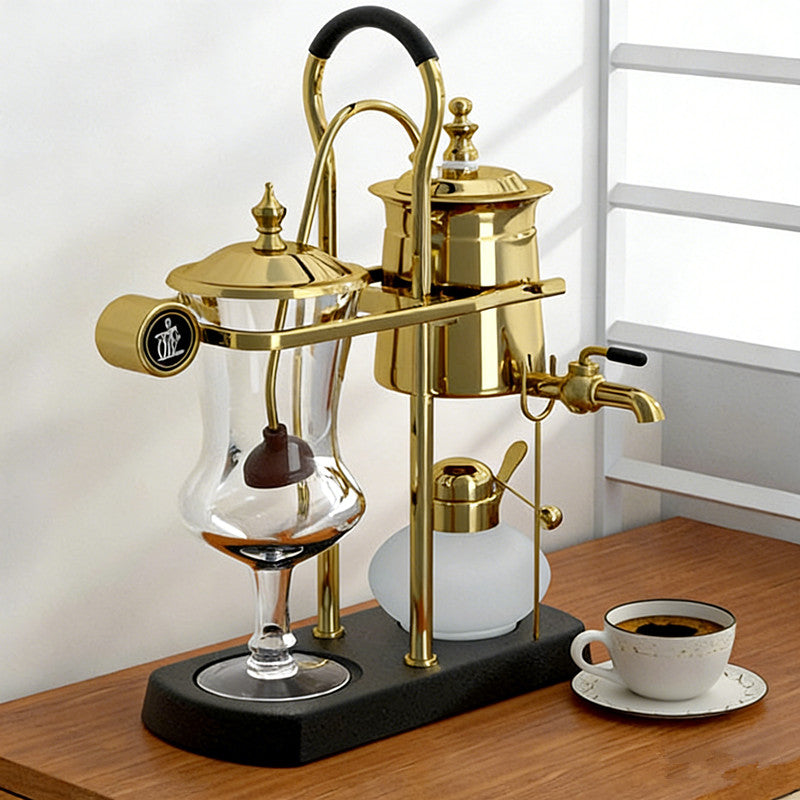 Balance Siphon Coffee Maker Belgium Brew Machine Vacuum Pot Coffee For Home Bar