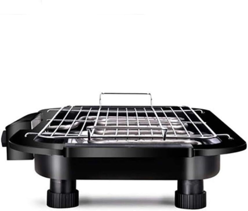 Electric Indoor Grill Adjustable Temp Removable Dishwasher Safe Grilling Plate