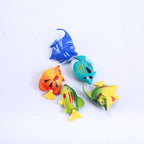 LED 7 Color Changing Aquarium Bubble Light Fish Floor Water Lamp Tower Tube AU