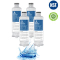 4Pcs x Samsung DA97-17376B DA97-08006C, SRF7300SA HAF-QIN/EXP Refriger Filter