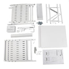 3Tier Microwave Oven Rack Expandable Stand Kitchen Utensils Tableware Storage